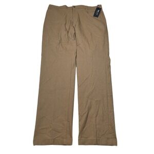 Tommy‎ Hilfiger Performance Twill Pants Mens 36x34 Tan Flex Modern-Fit NEW